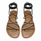 Gap-Women’s Ankle Wrap Sandals Black Size 7 - Sandals from LemonDrop•LimePop