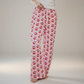 Women’s Boxer Lounge Pants Pink Cherry Bows - Sleepwear & Loungewear from LemonDrop•LimePop
