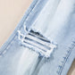 Beau Blue Light Wash Distressed Straight Jeans - Jeans from LemonDrop•LimePop