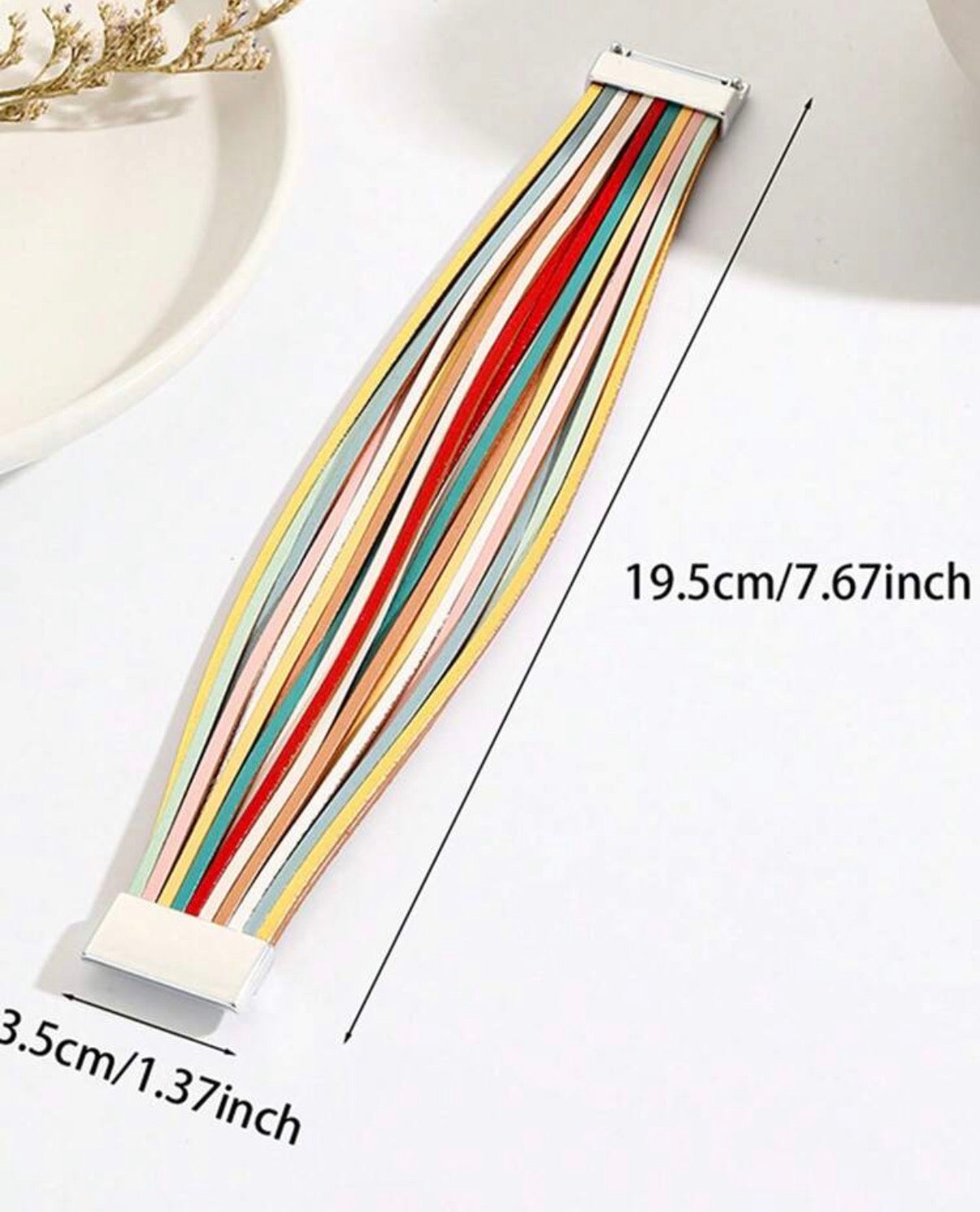 Retro Multi Layer Wrap Bracelet Bohemian PU Leather | Alloy Metal| Magnetic Clapse - Bracelets from LemonDrop•LimePop