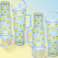 Zesty Lemons 38oz Stainless Steel Tumbler Flip Top - Tumblers from LemonDrop•LimePop