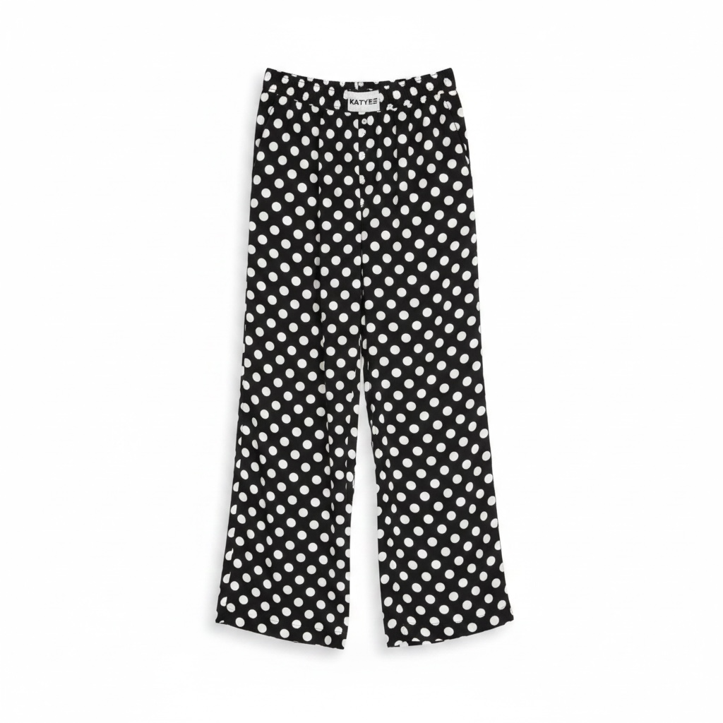 Polka Dots Boxer Pajama Pants