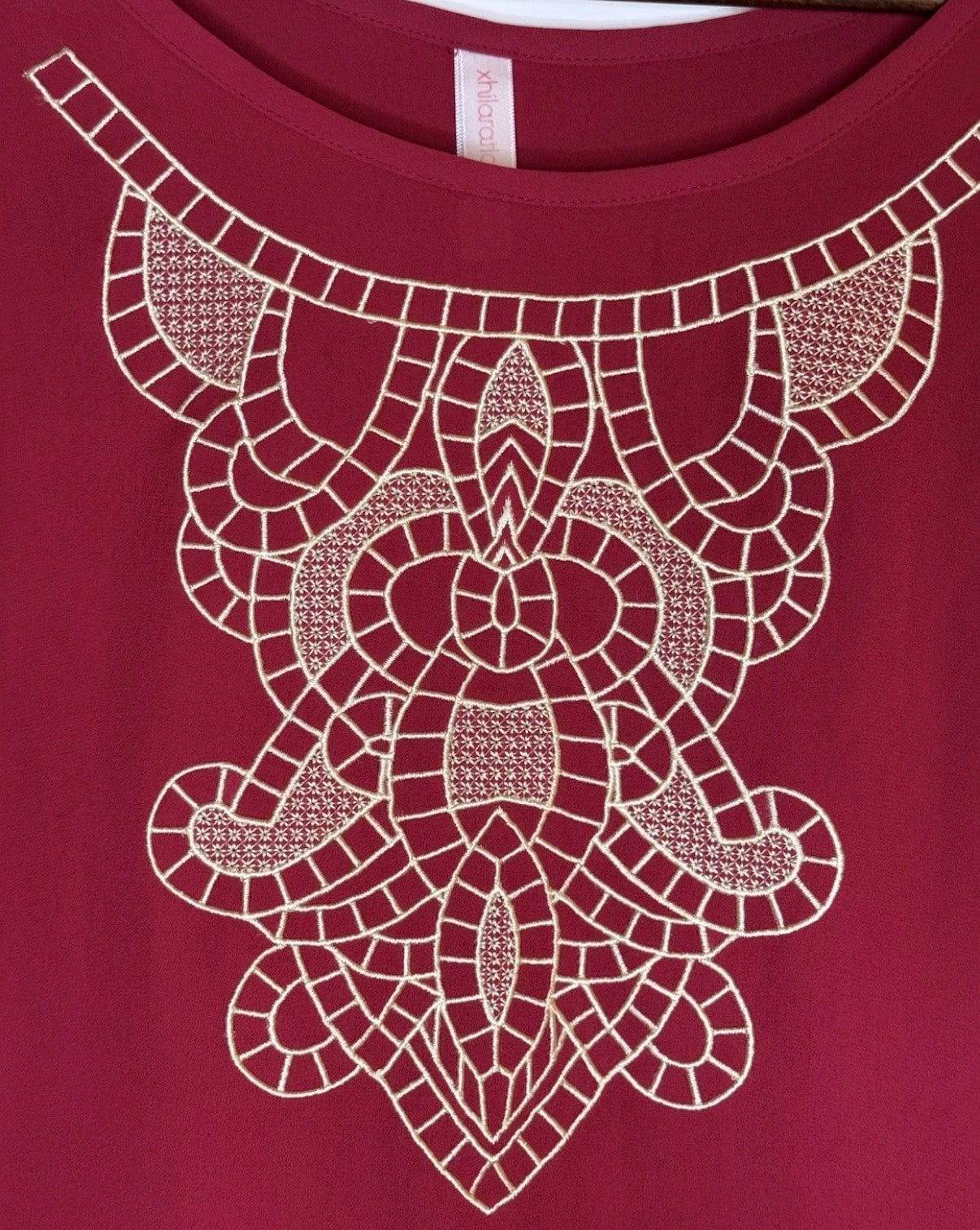 Xhilaration Sheer Blouse Women’s Small