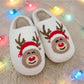 Rudolph Cozy Lounge Slippers Holiday Special-Size S/M - Slippers from LemonDrop•LimePop