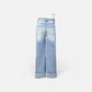 Beau Blue Light Wash Distressed Straight Jeans - Jeans from LemonDrop•LimePop