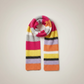 Premium Knitted Scarf Neon Stripes - Scarves & Shawls from LemonDrop•LimePop
