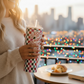 Merry & Bright Checkered Holiday Stainless Steel Tumbler 38 Oz - Tumblers from LemonDrop•LimePop