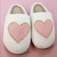 Women’s Beaded Pink/Gold Heart Slippers-Charmed Elegance - Slippers from LemonDrop•LimePop