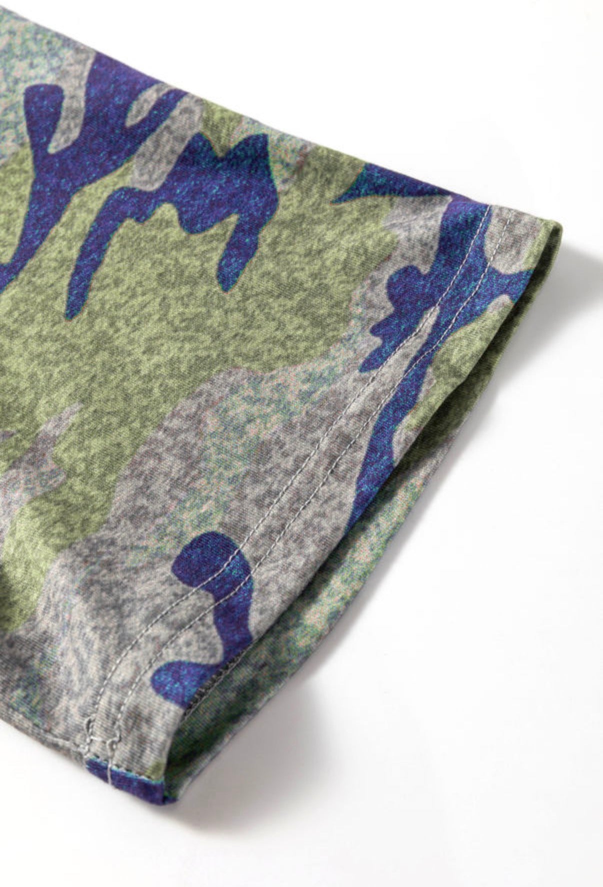 Camouflage Print America Patriotic Tee - T-Shirts from LemonDrop•LimePop