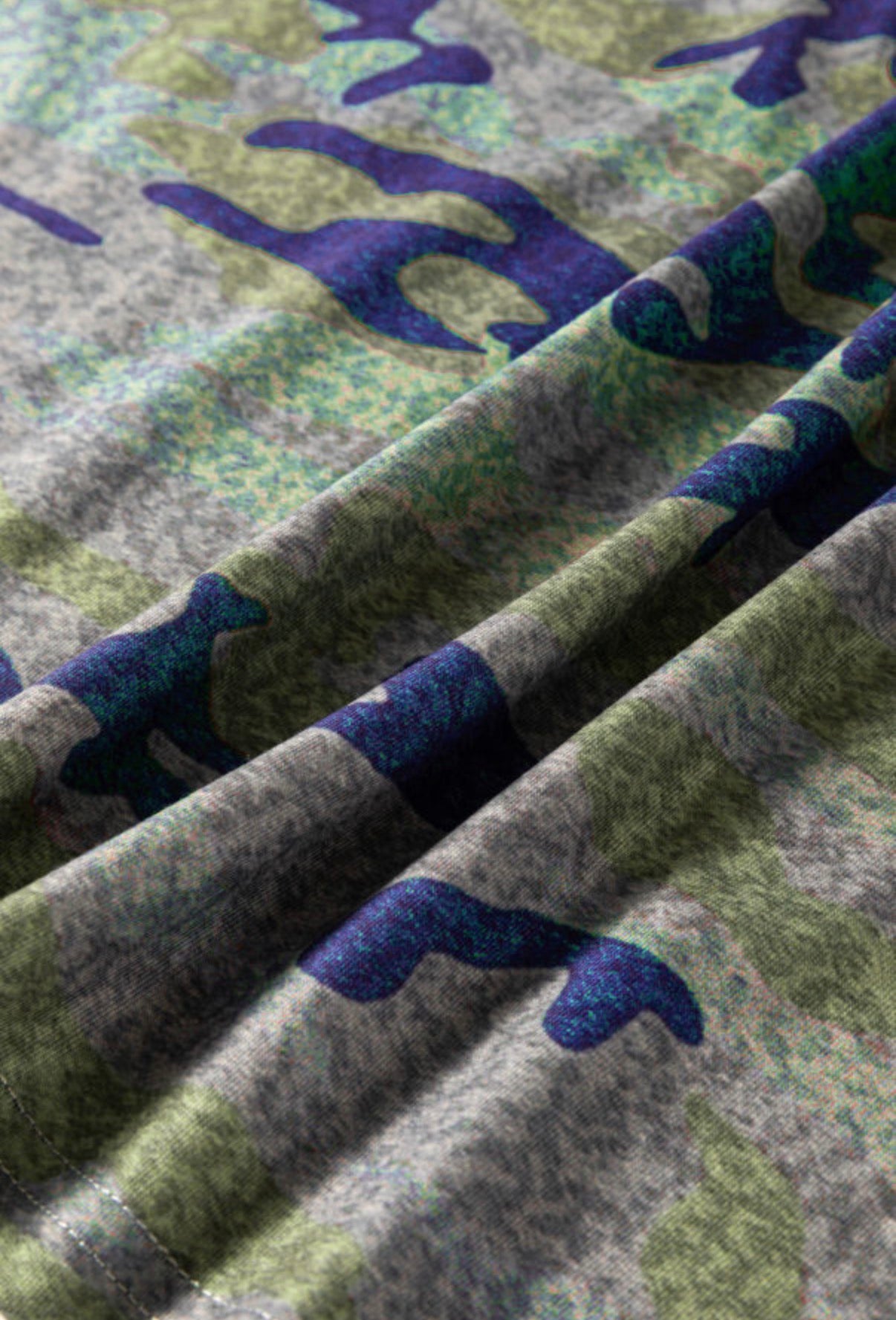 Camouflage Print America Patriotic Tee - T-Shirts from LemonDrop•LimePop