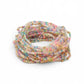Multi-Color Bohemian Beaded Elastic Stacking Bracelet Set 19pcs - Bracelets from LemonDrop•LimePop