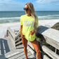 Bold Puff Print Beach Tee With Comfort Colors All Day Wear - from Hart & Hollow