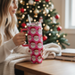 Santa Claus Holiday Tumbler With Lid And Straw 40 Oz - Tumblers from LemonDrop•LimePop