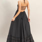 Smocked Halter Maxi Dress - Dresses from LemonDrop•LimePop