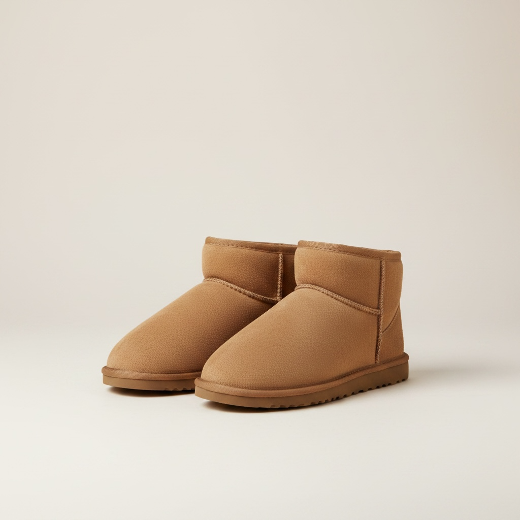Women’s Mini Chestnut Ankle Boots Indoor/Outdoor Comfort Fit