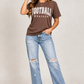 Bold Puff Football Tee With Puff Print For Game Day Fun - from Hart & Hollow