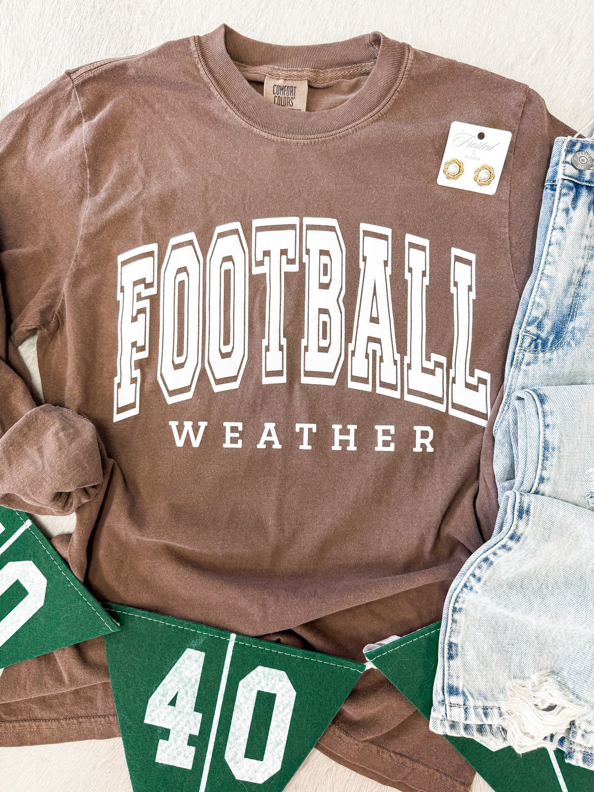Football Weather Puff Tee (Short Sleeve) - from Hart & Hollow