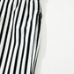 LemonDrop•LimePop black and white striped wide leg palazzo pants with tie waist and side pockets.